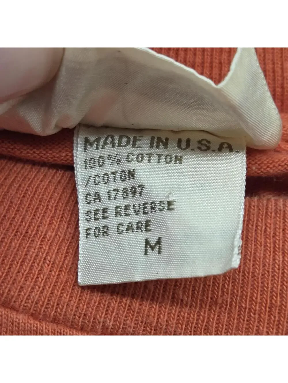 Banana Republic Men's Orange Tshirt